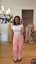the staple striped wide leg pant