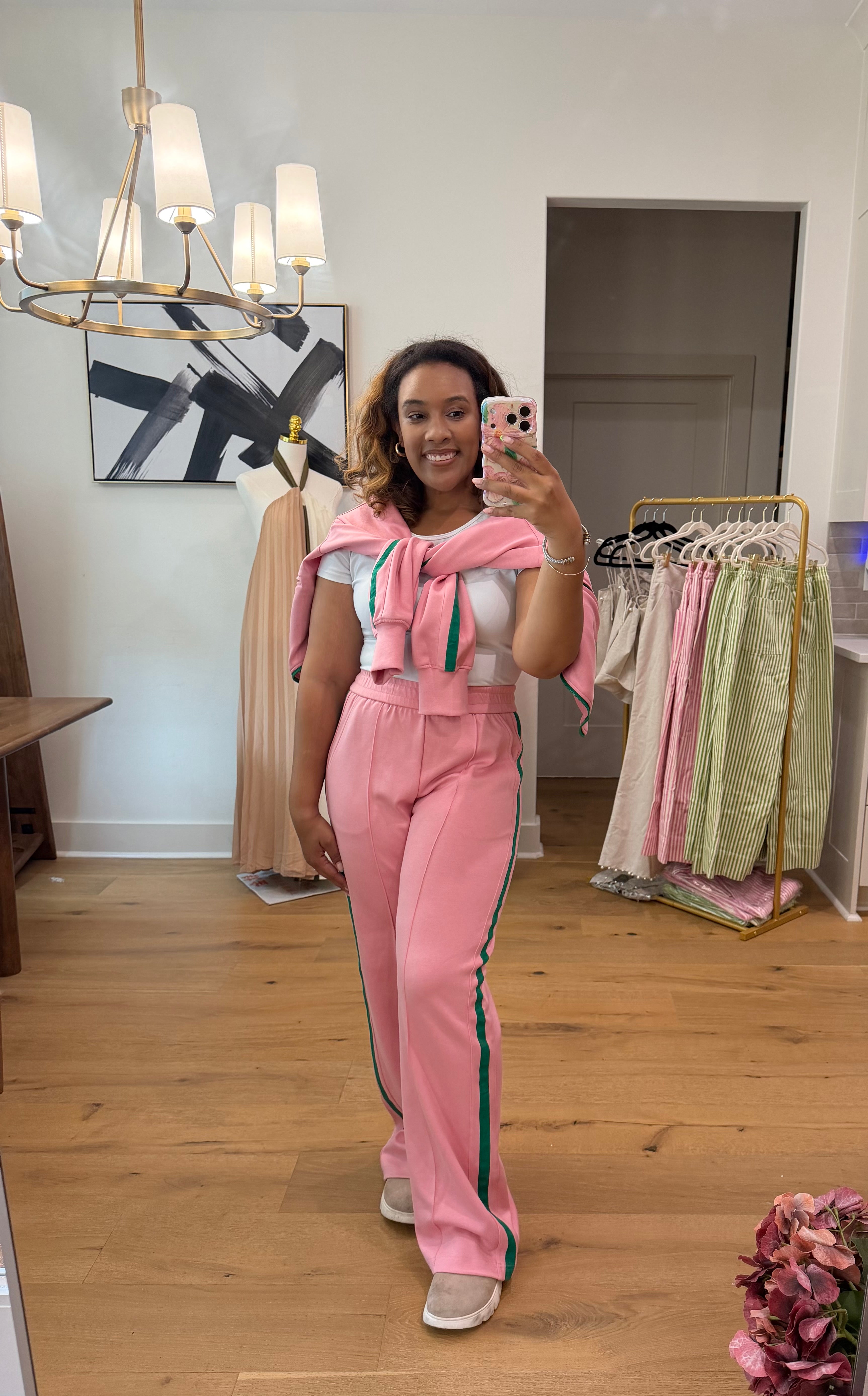pretty in pink luxe track set