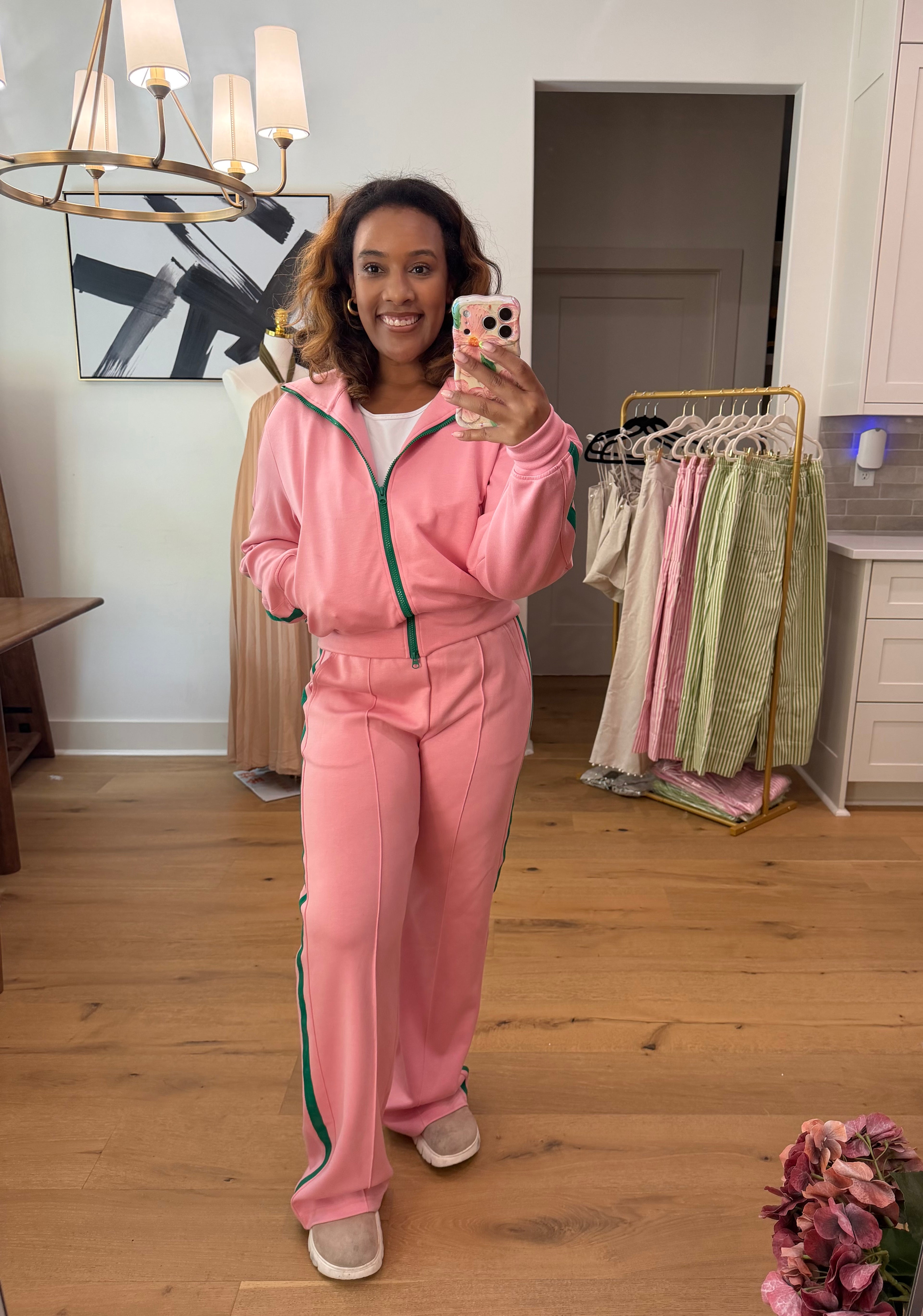 pretty in pink luxe track set